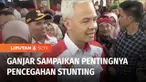 Gubernur Jawa Tengah, Ganjar Pranowo menemui ratusan kader Posyandu di Brebes, Jawa Tengah pada Kamis siang, di acara Gebyar Posyandu ini, Ganjar menekankan pentingnya pencegahan stunting pada anak.