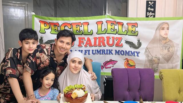 Potret Kejutan Ulang Tahun Fairuz A Rafiq dari Suami dan Anak (credit: instagram/fairuzarafiq)