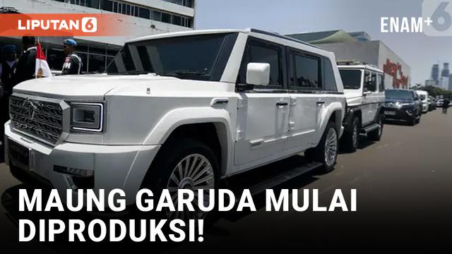 PT Pindad Mulai Produksi Maung Garuda untuk Menteri
