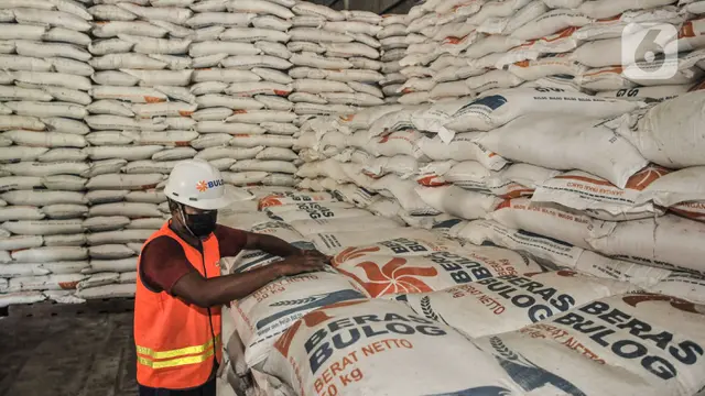Ratusan Ribu Ton Beras Tak Terpakai di Gudang Bulog