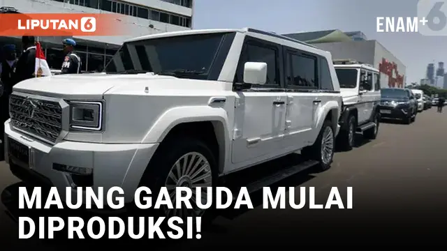 VIDEO: PT Pindad Mulai Produksi Maung Garuda untuk Menteri