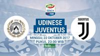 Serie A 2017-2018 Udinese Vs Juventus (Bola.com/Adreanus Titus)