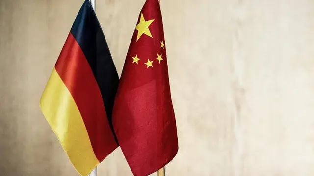Ilustrasi China dan Jerman. (Dok.DW)