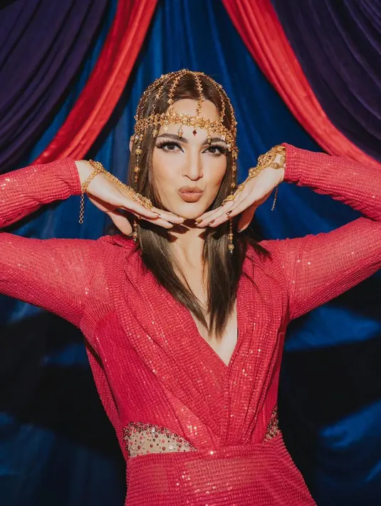 Nia Ramadhani membagikan foto-foto perayaan ulang tahun bertema Arabian Night. [Foto: IG/ramadhaniabakrie].