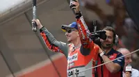 MotoGP 2018 akan jadi musim terakhir Jorge Lorenzo bersama Ducati. (Twitter/Ducati Motor)
