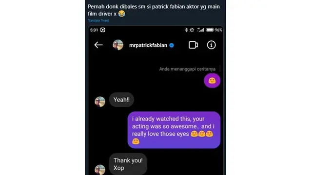 6 Screenshoot Netizen Dinotice Publik Figur, Bukti Bahagia Sederhana
