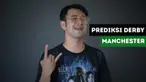 Presenter Raffi Ahmad memberikan prediksi Manchester City Vs Manchester United.