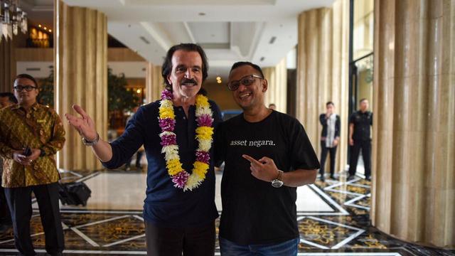 Musisi dan komposer Yanni sudah menginjakkan kaki di Yogyakarta, Rabu (3/7/2019).