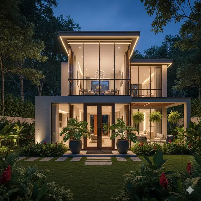 Rumah mungil tapi mewah (Foto: Gemini)