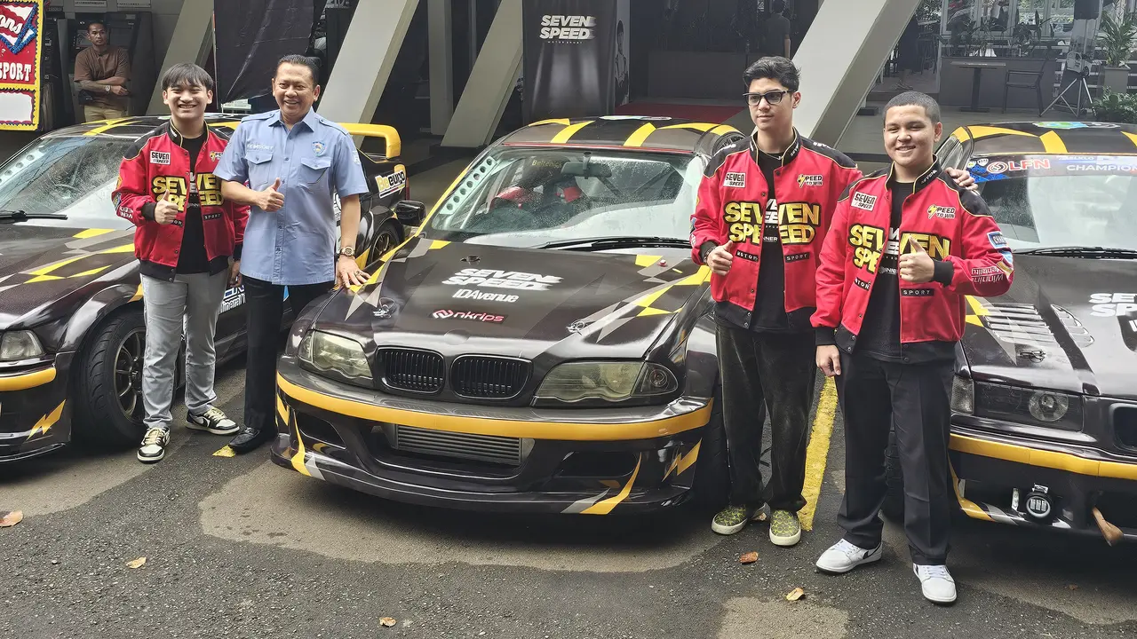 Al Ghazali Bikin Tim Balap Seven Speed Motorsport