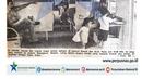 Kereta Rel Listrik (KRL) di awal kemunculannya pada tahun 1976 dengan rute Depok-Manggarai. Terlihat kabin dalamnya disekat-sekat, berbeda dengan sekarang yang memiliki lebih banyak ruang untuk berdiri. (Source: Facebook/Perpustakaan Nasional)
