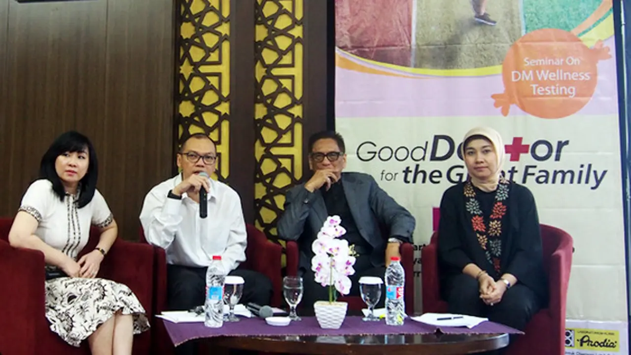 Prodia berupaya mengkampanyekan wellness testing untuk mencegah perkembangan penyakit diabetes mellitus di Indonesia melalui seminar dokter.