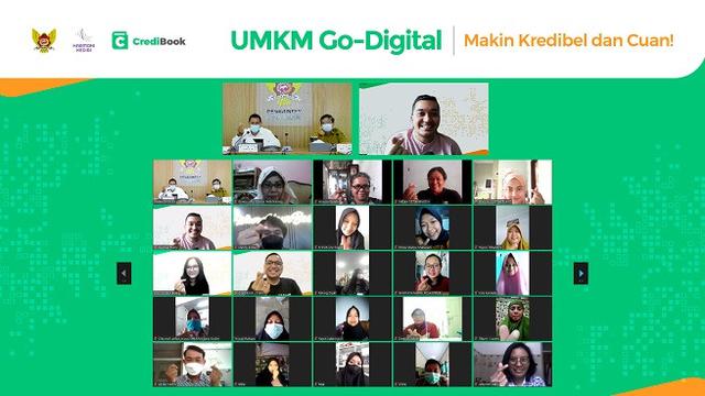 Pemerintah Kota Kediri menggandeng CrediBook untuk menggelar pelatihan bagi UMKM (Dok. CrediBook)