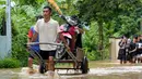 Otoritas Vietnam menyebutkan, dampak badai ini mulai terasa pada Selasa 22 Juli 2025 pagi waktu setempat. (Foto oleh AFP)
