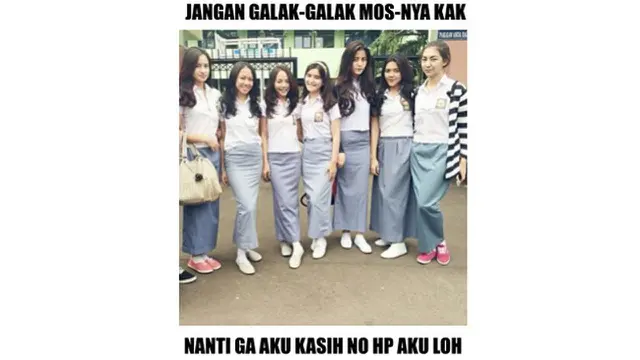 Meme hari pertama sekolah