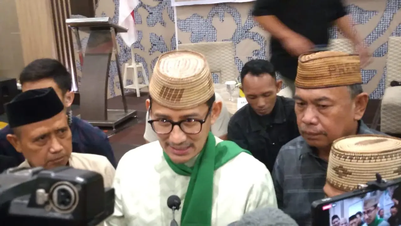 Menteri Pariwisata dan Ekonomi Kreatif (Menparekraf) Sandiaga Uno