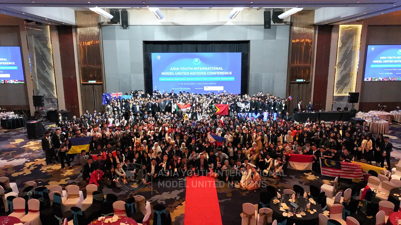 Ada Peran Pemuda Indonesia Kumpulkan 1000 Anak Muda dari 38 Negara di AYIMUN ke-16 Malaysia