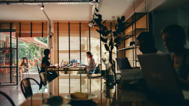 working space (unsplash.com/Helena Lopes)