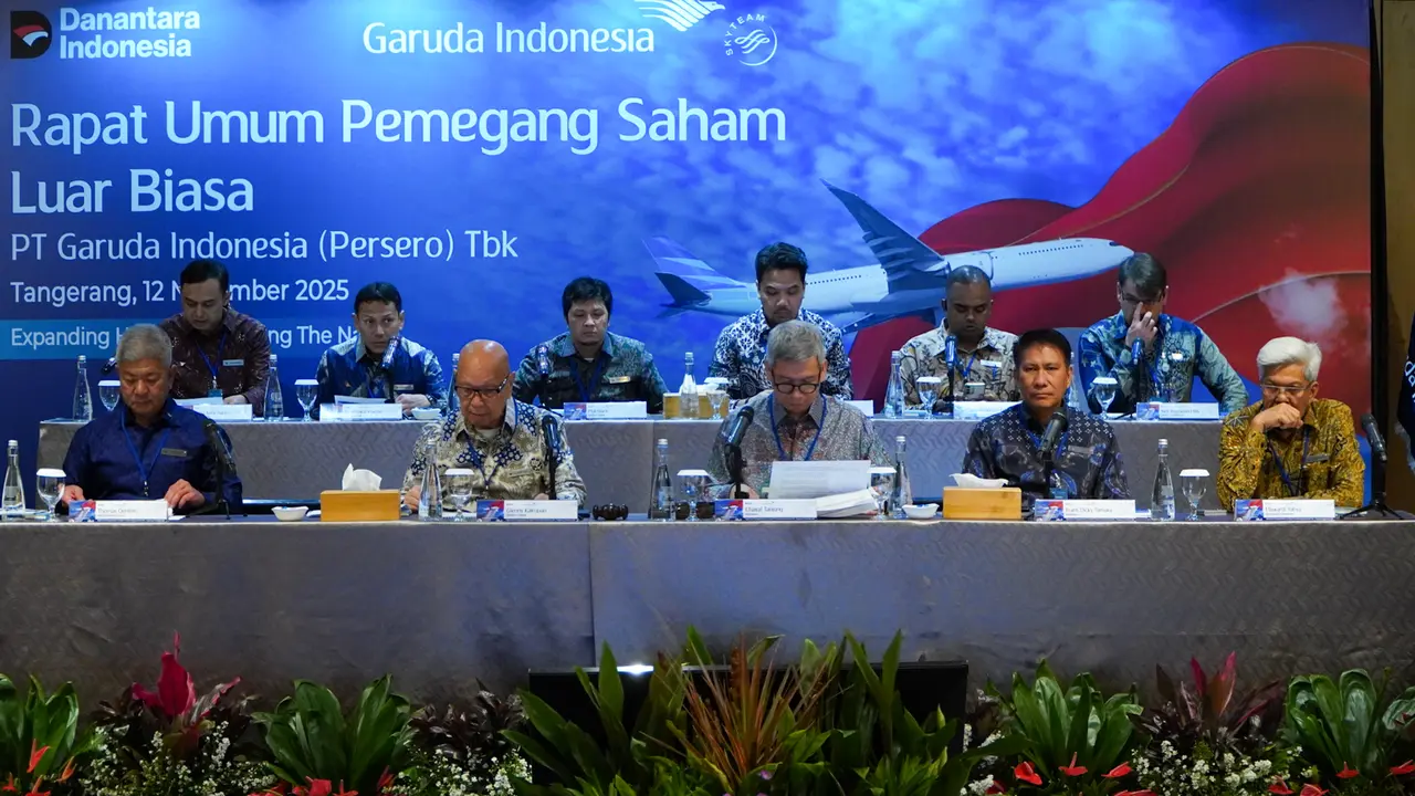 Rapat Umum Pemegang Saham Luar Biasa (RUPSLB) PT Garuda Indonesia (Persero) Tbk (GIAA)