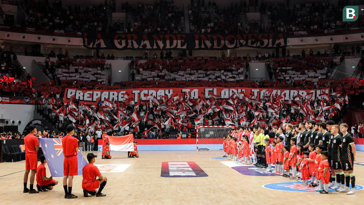 Foto: Timnas Futsal Indonesia Tumbangkan Australia dalam Laga Bersejarah di Indonesia Arena