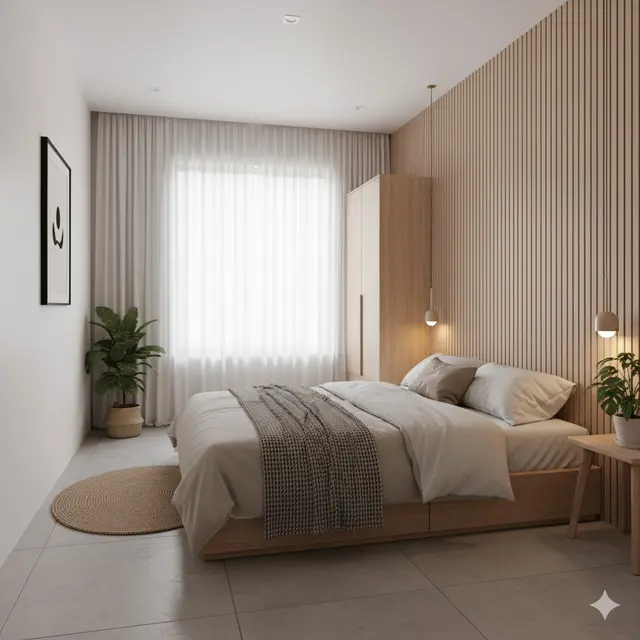 8 Desain Kamar Tidur Sempit Tapi Mewah, Bikin Ruangan Terlihat Luas dan Elegan