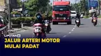 Ribuan Motor Padati Arteri dari Pantura arah Jakarta&nbsp;