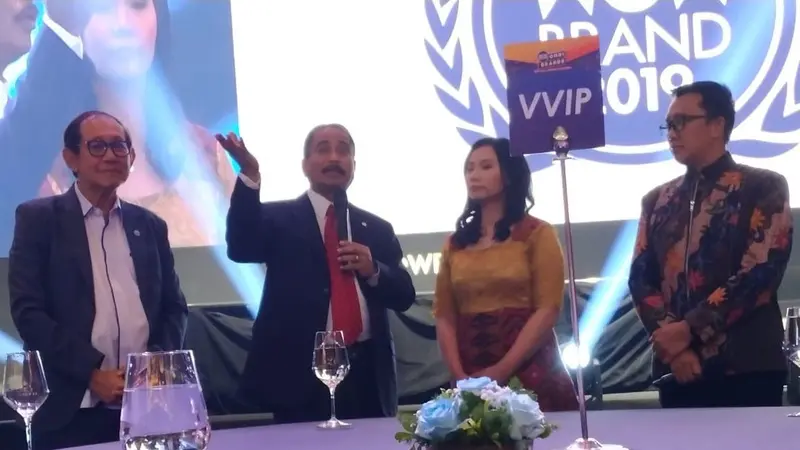 Menteri Pariwisata Arief Yahya di acara  WOW Brand Festive Day 2019, Jakarta, Kamis (14/03/2019).