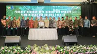 Holding Perkebunan Nusantara PTPN III (Persero) telah mengumumkan penggabungan 13 perusahaan di bawah Holding Perkebunan Nusantara, menjadi dua Sub Holding, yakni PalmCo dan SupportingCo.