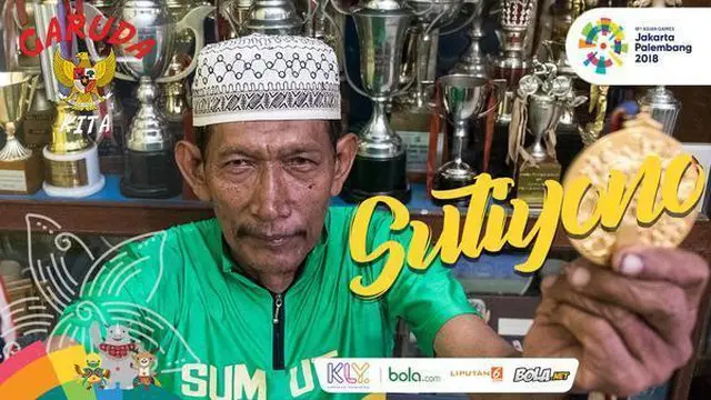 Sutiyono membawa nama Indonesia di pentas internasional dari balap sepeda.