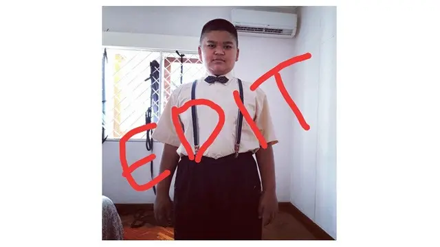 Fahri Skroepp Minta Fotonya Diedit Agar Estetik, 8 Hasilnya Bikin Geleng Kepala