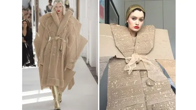 7 Aksi Warga Lakukan Cosplay Low Budget saat 'Di Rumah Aja' Ini Bikin Senyum Geli