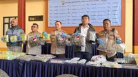 Polisi Sita 26,7 Kg Narkoba, Disembunyikan di Ban Serep Mobil