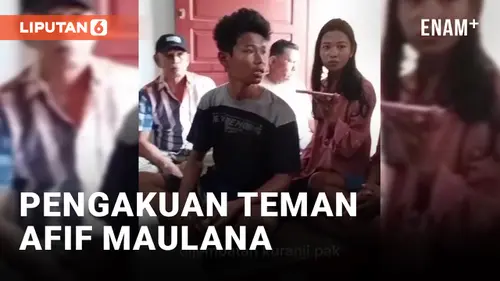 VIDEO: Pengakuan Teman Afif Maulana, Motor Ditendang Anggota Patroli