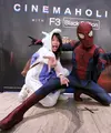 Film Spider-Man: Homecoming saat ini sedangmenjadi sorotan masyarakat di berbagai kalangan. Seperti halnya Gigi eks Cherybelle yang kembali menyaksikan film ini untuk yang kedua kalinya. (Adrian Putra/Bintang.com)