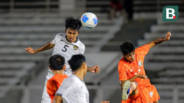  TC Tahap Pertama Timnas Indonesia U-22 Diakhiri dengan Laga Imbang Melawan India