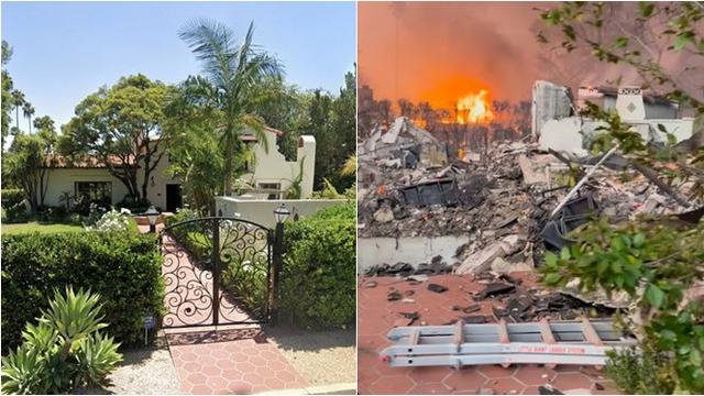 6 Potret Rumah Artis Hollywood Before-After Kebakaran Los Angeles, Hangus Jadi Abu