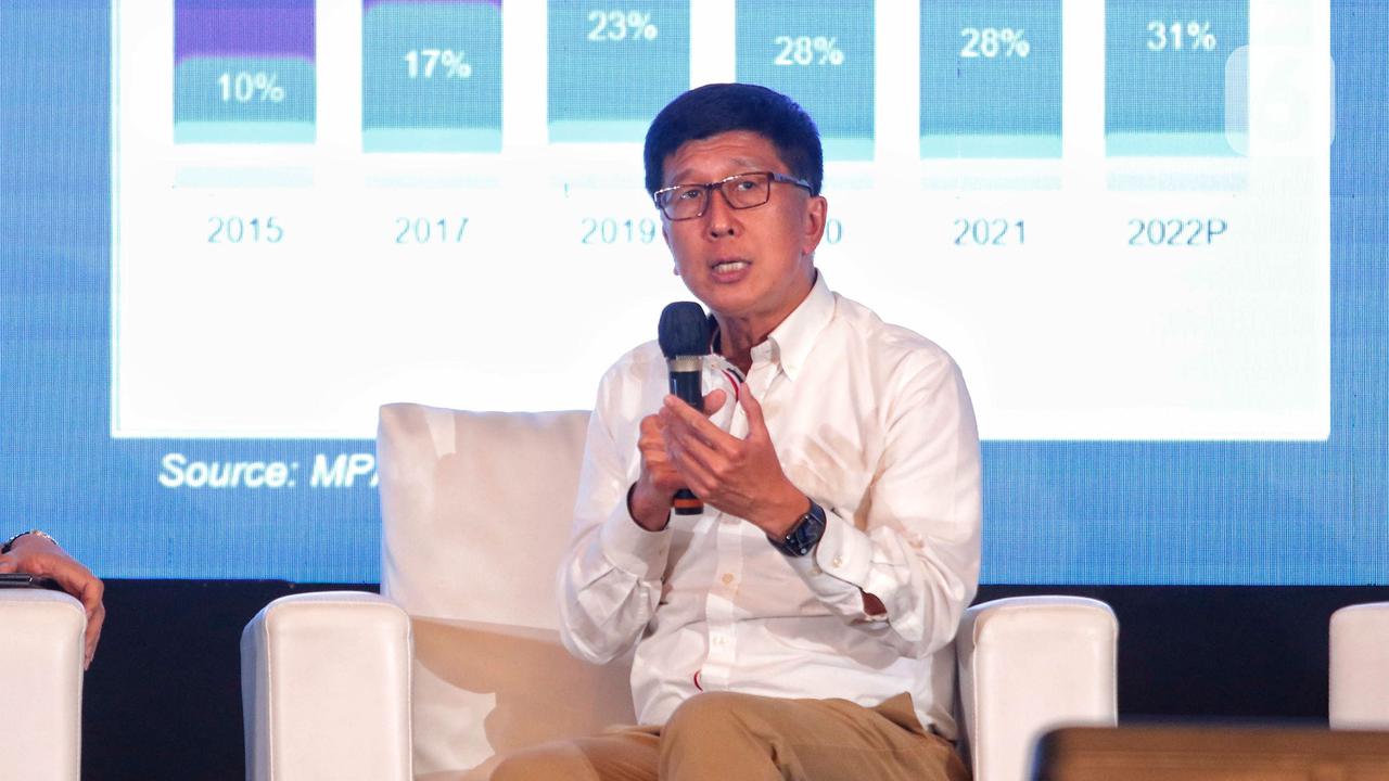 Managing Director PT Elang Mahkota Teknologi Tbk atau Emtek Sutanto Hartono