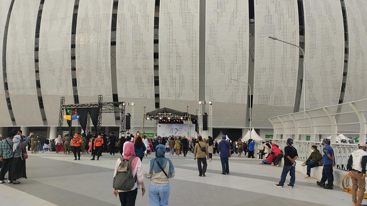 Malam puncak Jakarta Hajatan ke-495 bakal dilangsungkan hari ini, Sabtu (25/6/2022) malam di Jakarta International Stadium (JIS), Tanjung Priok, Jakarta Utara.