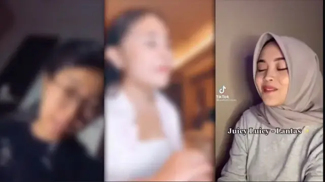 Putri Delina mengcover lagu Juicy Luicy