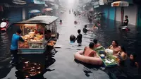 17 Cm, Jawaban Setiap Tahun Kota Jakarta Tenggelam Berapa Cm dan Terancam Lenyap