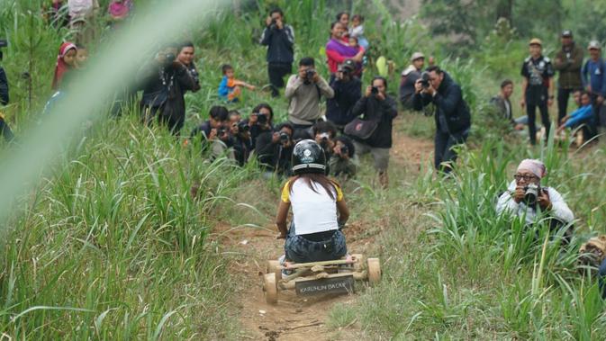 Balap kadaplak diharapkan dapat mengundang wisatawan. (Liputan6.com/Huyogo Simbolon)