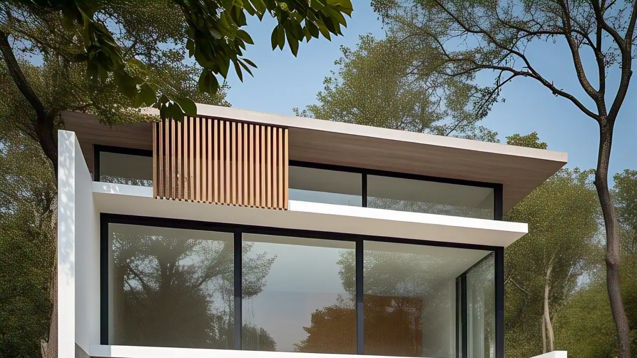 Desain Rumah Minimalis 6x12 Tampak Depan Scandinavian