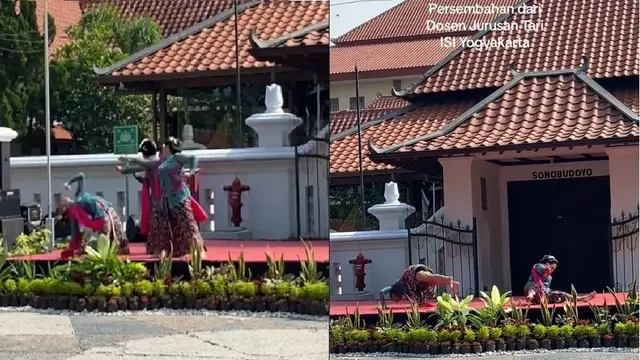 Menari Dengan Koreografi Energik, Dosen ISI Yogyakarta Bikin Warganet Kagum