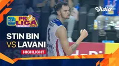Berita Video, Highlights Pertandingan PLN Mobile Proliga 2023 antara Jakarta STIN BIN Vs Jakarta Lavani Allo Bank pada Minggu (8/1/2023)