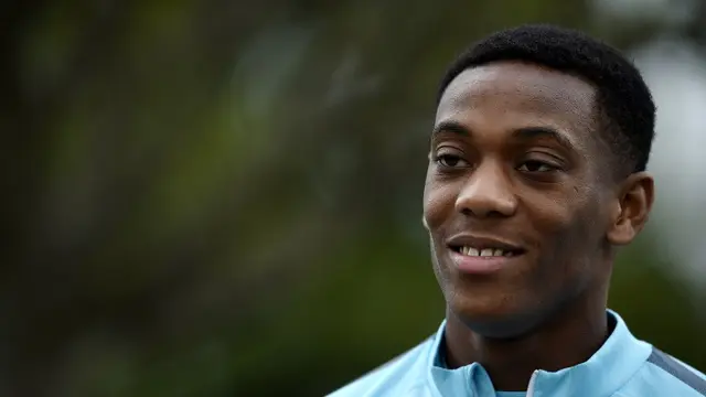 Anthony Martial (AFP PHOTO / FRANCK FIFE )