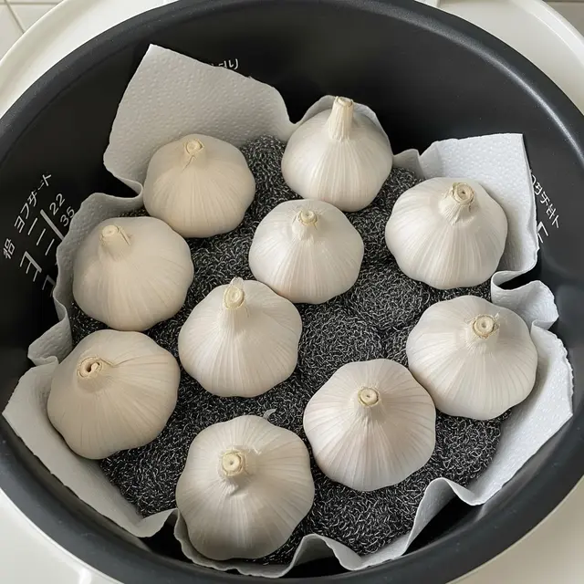 Cara Bikin Black Garlic Pakai Magic Com (Image by Gemini AI)