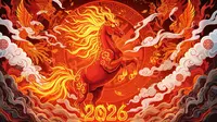 Apa Arti Shio di Imlek Tahun 2026 Ini? Berikut Ramalan Keberuntungan Kuda Api