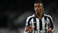 Gelandang Botafogo, Danilo, pada pertandingan sepak bola penyisihan grup Copa Sudamericana antara Botafogo Brasil dan Caracas FC Venezuela di stadion Nilton Santos di Rio de Janeiro, Brasil, pada 9 April 2026. (MAURO PIMENTEL / AFP)