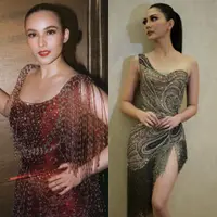 Adu Gaya Mini Dress After Party Pernikahan Chelsea Islan dan Jessica Mila, credit @hiantjen