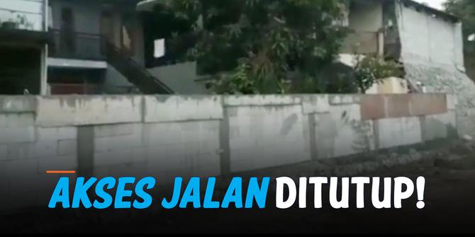 VIDEO: Viral Rumah Warga di Ciputat ditutup Paksa dengan Tembok
